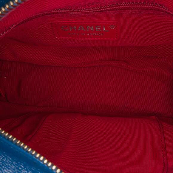 Gabrielle Hobo Quilted Suede Small #221639C14B - Picture 5 of 9